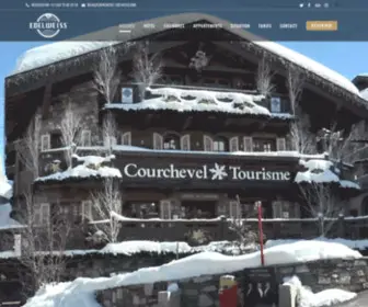 Courchevel-Edelweiss.com(Hotel) Screenshot