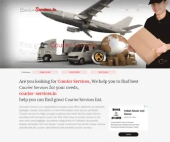 Courier-Services.in(Courier Services) Screenshot