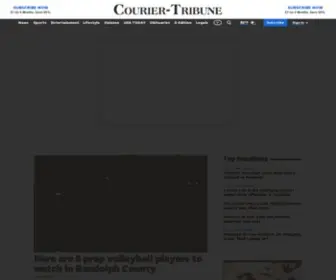 Courier-Tribune.com(Courier Tribune) Screenshot