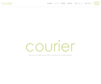 Courier.jpn.com(株式会社クーリエ) Screenshot