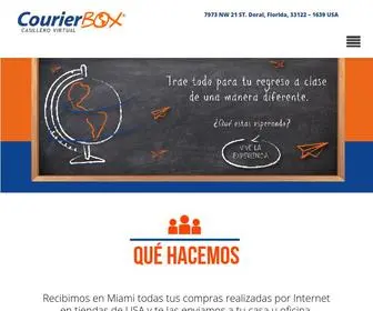 Courierbox.com(CourierBOX-Trae tus compras de USA) Screenshot