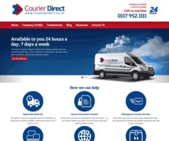 Courierdirect.co.uk(Courier Services) Screenshot