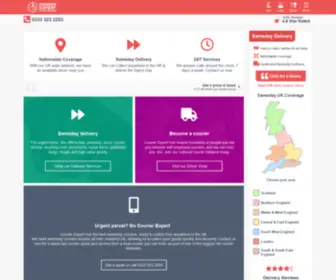 Courierexpert.co.uk(Courier Expert) Screenshot