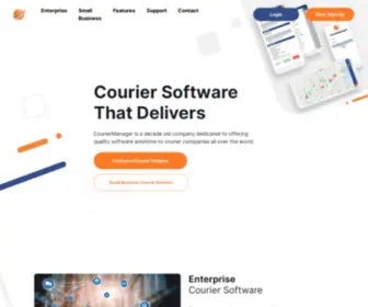 Couriermanager.com(Courier software) Screenshot