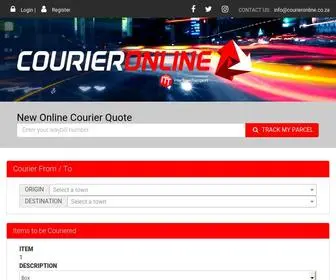 Courieronline.co.za(Courier Online) Screenshot