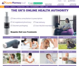 Courierpharmacy.co.uk(Welcome to www.courierpharmacy.co) Screenshot