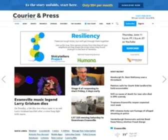 Courierpressblogs.biz(Courier & Press) Screenshot