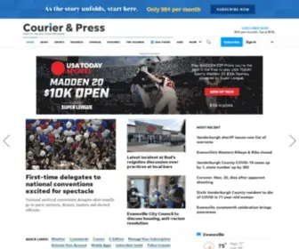 Courierpressblogs.com(Courier & Press) Screenshot