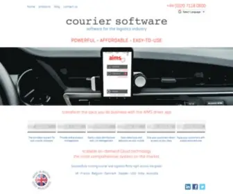 Couriersoftware.com(Courier Software) Screenshot