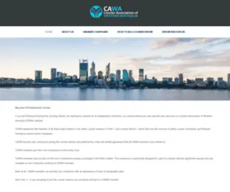 Courierswa.com.au(WA Couriers Association) Screenshot