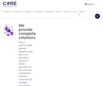Courion.com(Identity Access Management Software Solutions) Screenshot