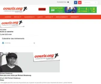 Courir.org(⋆ Calendrier et chroniques) Screenshot