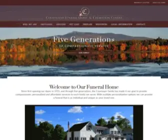 Cournoyerfh.com(Cournoyer Funeral Home) Screenshot