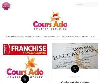Cours-Ado.com(Soutien) Screenshot