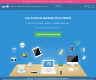 Cours-Informatique-Gratuit.fr(Xyoos) Screenshot