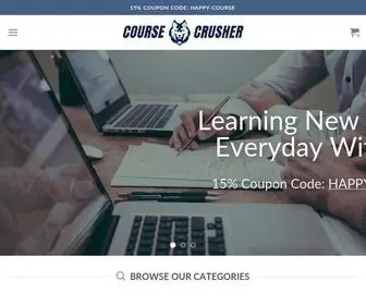 Course-Crusher.com(Home Page) Screenshot