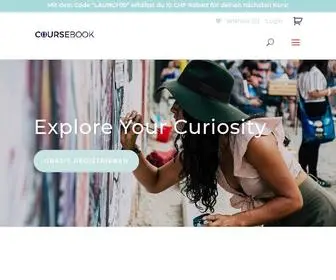 Coursebook.ch(Online Offlinekurse buchen) Screenshot
