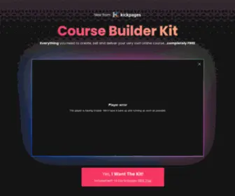 Coursebuilderkit.com(Course Builder Kit) Screenshot