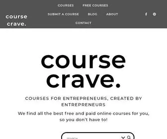 Coursecrave.com(Course Crave) Screenshot