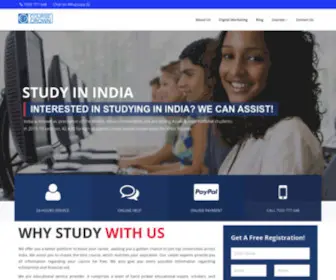 Coursecrown.com(Study in India) Screenshot