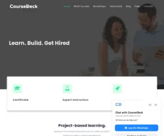 Coursedeck.org(Online class) Screenshot