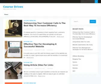 Coursedrives.com(Course Drives) Screenshot