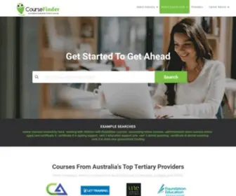 Coursefinder.com.au(Compare 300) Screenshot