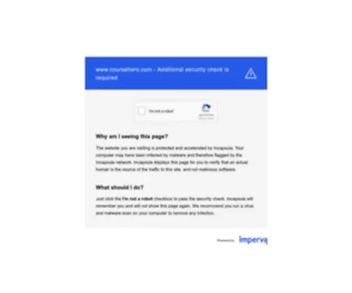 Coursehero.com(Course Hero) Screenshot