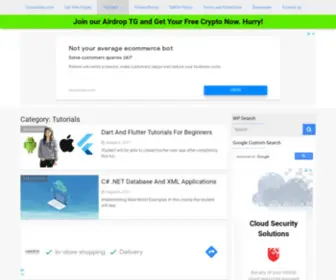 Courselala.com(Tutorials Archives) Screenshot