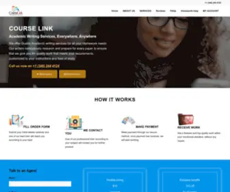 Courselink.org(Get Homework Help From Experts) Screenshot