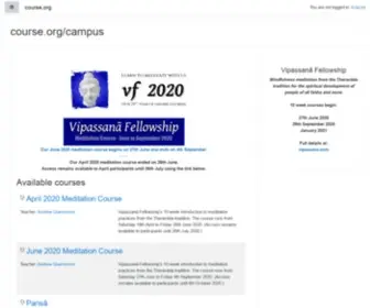 Course.org(course) Screenshot