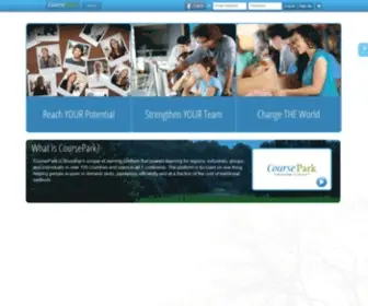 Coursepark.com(Online Training & Courses) Screenshot