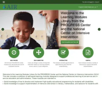 Courses-Studentprogress.org(Learning Modules Library) Screenshot