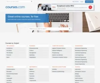 Courses.com(Online Courses) Screenshot