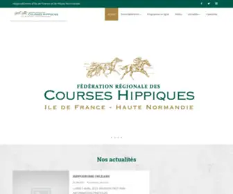 Courseschevaux.fr(Courses de Chevaux) Screenshot