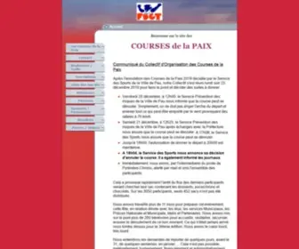 Coursesdelapaixpau.com(Les Courses de la Paix) Screenshot