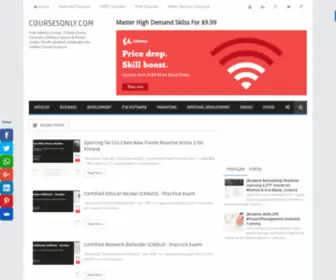 Coursesonly.com(Machine Learning) Screenshot