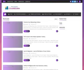 Coursesora.com(Courses) Screenshot