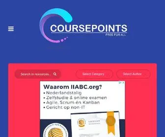 Coursespoints.com(Free For All) Screenshot