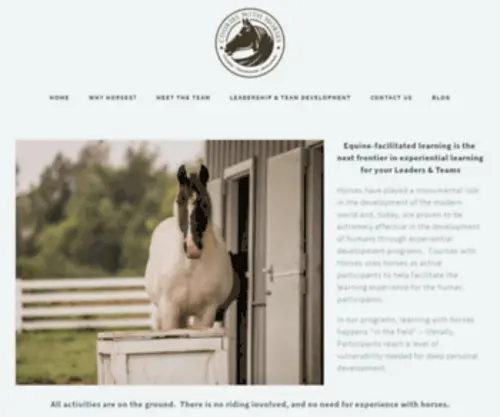 Courseswithhorses.com(Courses with Horses) Screenshot