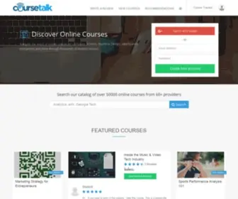 Coursetalk.com(MOOC) Screenshot