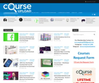 Courseupload202.us(CourseUpload Home) Screenshot