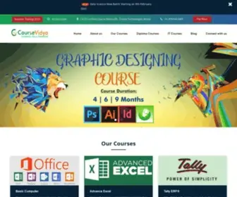Coursevidya.com(Computer Training Institute in Rohini & Pitampura) Screenshot