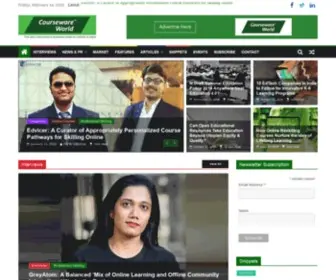 Coursewareworld.com(E-learning industry news, trends, analysis, and insights) Screenshot