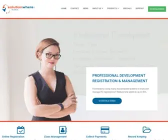 Coursewhere.com(More than Just Online Course Registration Software) Screenshot