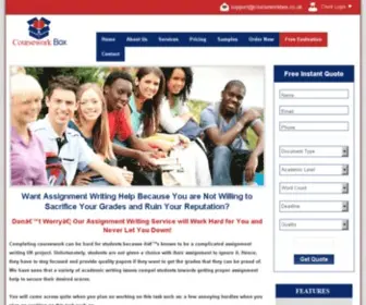 Courseworkbox.co.uk(Cheap Assignment Help) Screenshot