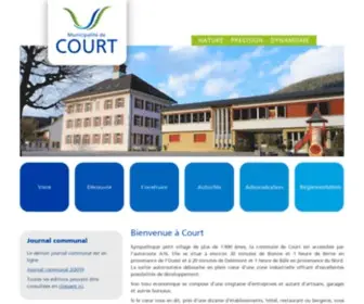 Court.ch(Municipalité de Court) Screenshot