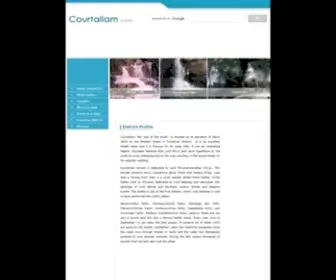 Courtallam.com(Kuttrallam) Screenshot