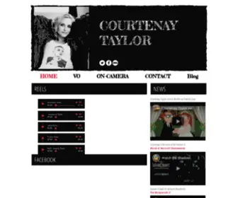 Courtenaytaylor.com(Actor) Screenshot