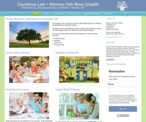 Courteouslaw.net(Courteouslaw) Screenshot